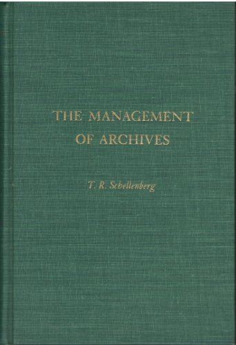 Imagen de archivo de Management of Archives a la venta por ThriftBooks-Dallas