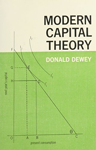 Beispielbild fr Modern Capital Theory zum Verkauf von Better World Books