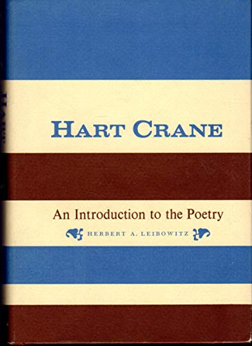 Beispielbild fr Hart Crane : An Introduction to the Poetry zum Verkauf von Better World Books