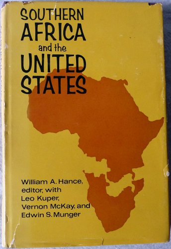 Beispielbild fr Southern Africa and the United States zum Verkauf von RiLaoghaire