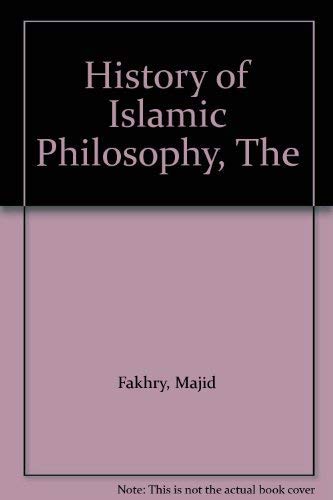Imagen de archivo de History of Islamic Philosophy (Study in Oriental Culture) a la venta por The Book Cellar, LLC