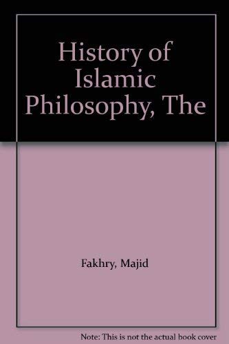 9780231032315: History of Islamic Philosophy (Study in Oriental Culture)