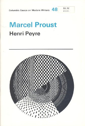 9780231034067: Marcel Proust (Paper) (Essays on Modern Writers)