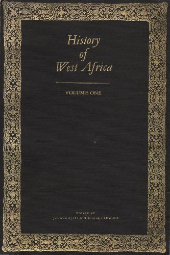 Beispielbild fr History of West Africa; Volume One zum Verkauf von Pella Books