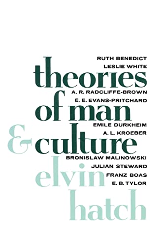 Beispielbild fr Theories of Man and Culture zum Verkauf von Wonder Book