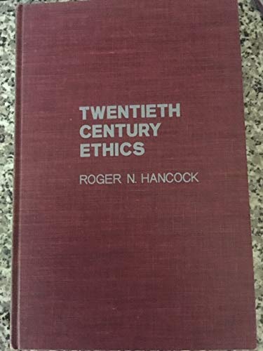 Stock image for Twentieth Century Ethics for sale by UHR Books