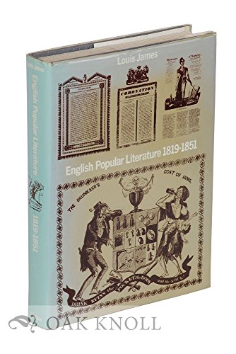 Stock image for English Popular Literature, 1819-1851 for sale by West Side Book Shop, ABAA