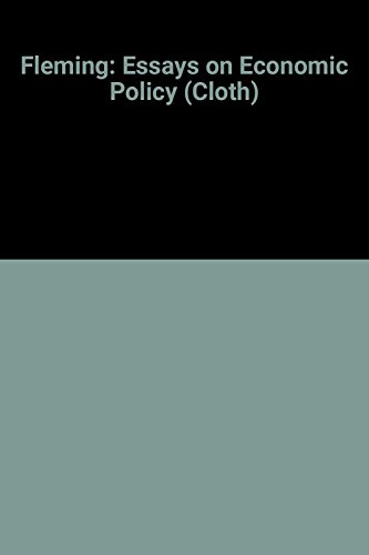 9780231043663: Essays on Economic Policy