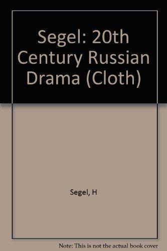 Twentieth Century Russian Drama: From Gorky to the Present