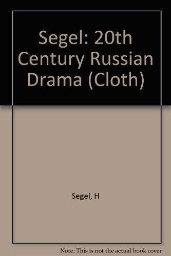 9780231045766: Twentieth Century Russian Drama: From Gorky to the Present
