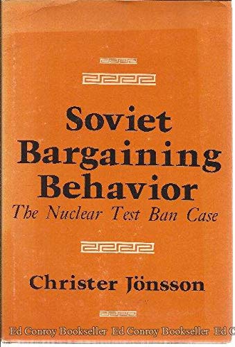 Beispielbild fr Soviet Bargaining Behaviour zum Verkauf von Versandantiquariat Christoph Gro