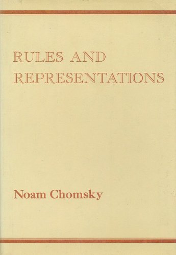 Imagen de archivo de Chomsky: Rules and Representations a la venta por Anybook.com