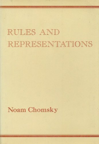 9780231048262: Chomsky: Rules And Representations (cloth)