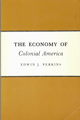 Stock image for The Economy of Colonial America. for sale by Winghale Books