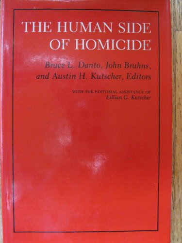 Imagen de archivo de The Human Side of Homicide a la venta por Better World Books