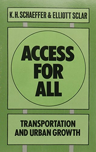 Beispielbild fr Access for All: Transportation and Urban Growth zum Verkauf von HPB-Red