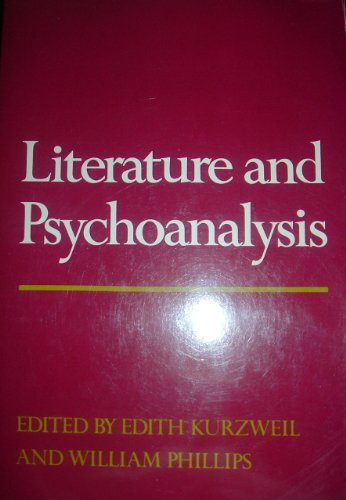 Imagen de archivo de Literature and Psychoanalysis a la venta por Inquiring Minds