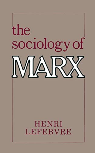 9780231055819: The Sociology of Marx