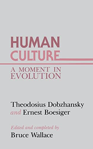Beispielbild fr Human Culture : A Moment in Evolution zum Verkauf von Better World Books