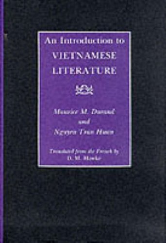 Beispielbild fr An Introduction to Vietnamese Literature zum Verkauf von Books From California