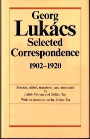 Imagen de archivo de Georg Lukacs: Selected Correspondence, 1902-1920 a la venta por HPB-Red