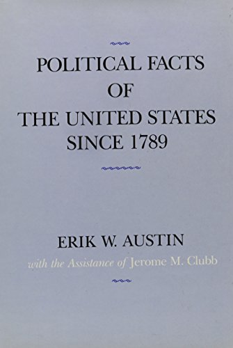 

Political Facts of the United States Since 1789 [Hardcover ]