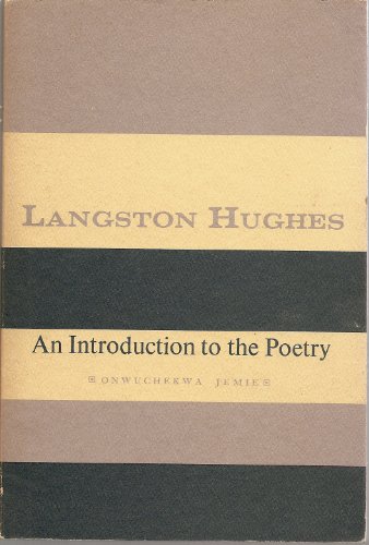 Langston Hughes: An Introduction to the Poetry (9780231061612) by Jemie, Onwuchekwa