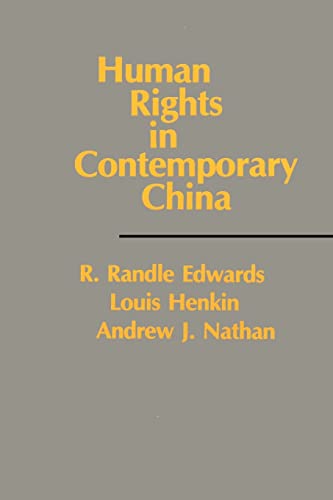 Imagen de archivo de Human Rights in Contemporary China a la venta por HPB-Emerald
