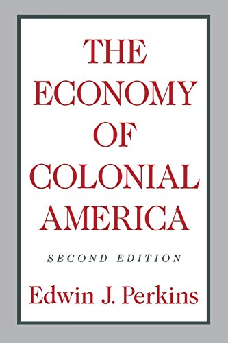 Beispielbild fr The Economy of Colonial America zum Verkauf von Books From California