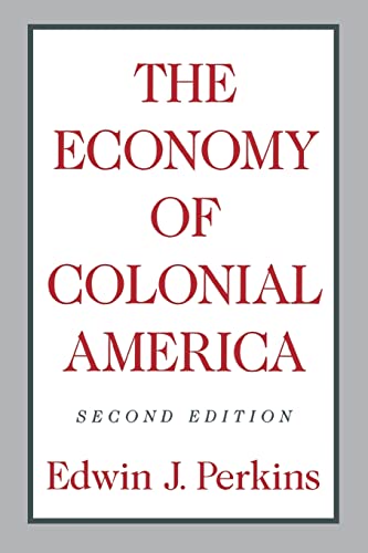 Imagen de archivo de The Economy of Colonial America a la venta por Books From California