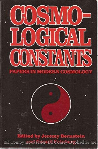 Beispielbild fr Cosmological Constants : Papers In Modern Cosmology zum Verkauf von Better World Books