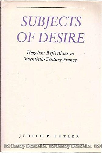 9780231064507: Subjects of Desire: Hegelian Reflections in Twentieth-Century France