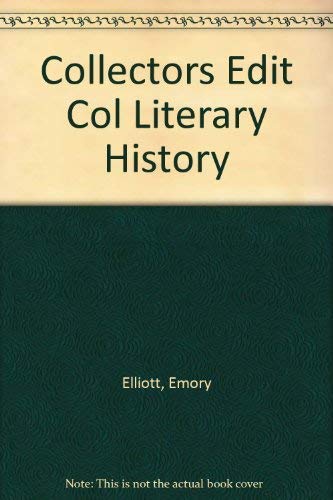 9780231067805: Collectors Edition of Columbia Literary History of the United States