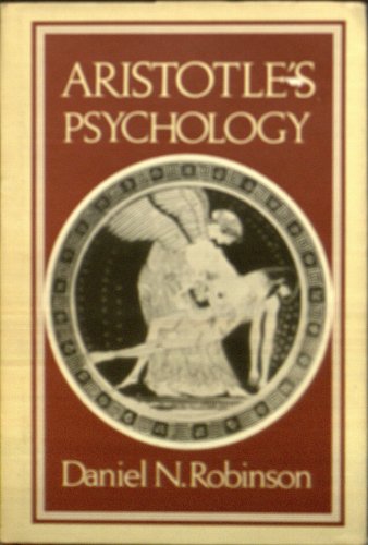 Beispielbild fr Aristotle's Psychology zum Verkauf von Zubal-Books, Since 1961