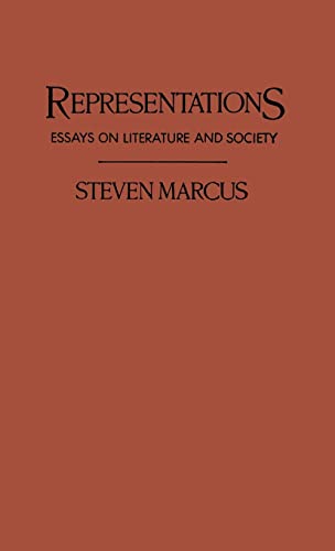 9780231074001: Representations: Essays on Literature and Society