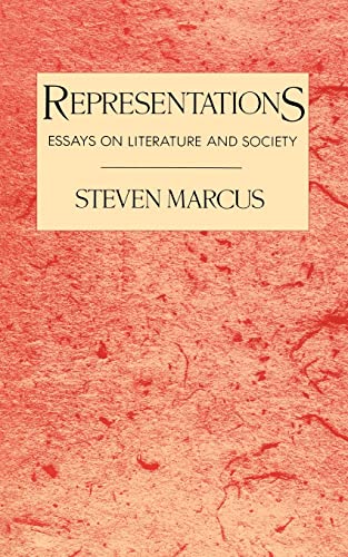 9780231074018: Representations: Essays on Literature and Society