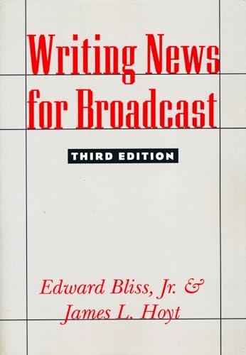 Stock image for Writing News for Broadcast for sale by Kennys Bookstore