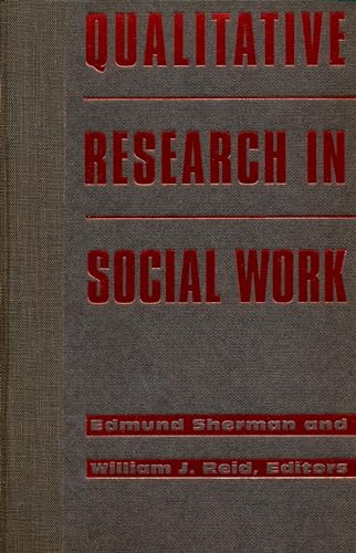 Imagen de archivo de Qualitative Research In Social Work a la venta por Wonder Book