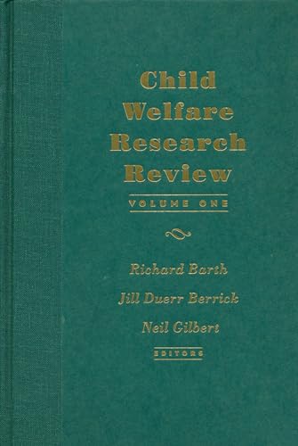 9780231080743: Child Welfare Research Review: Volume 1: 001