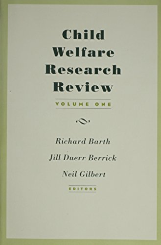 Imagen de archivo de Child Welfare Research Review : Volume 1 a la venta por Better World Books: West