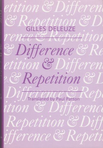 Difference and Repetition (European Perspectives: A Series in Social Thought and Cultural Criticism) (9780231081580) by Deleuze, Gilles