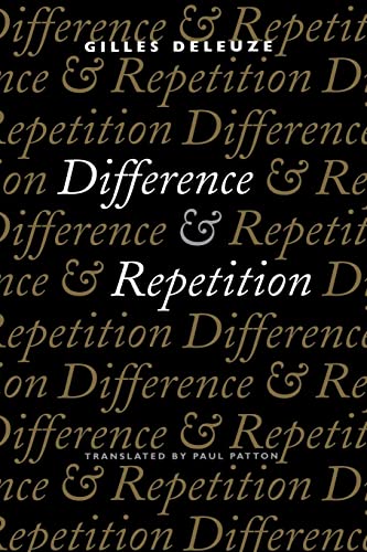 Imagen de archivo de Difference and Repetition a la venta por SecondSale