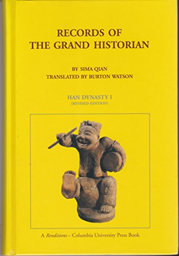 9780231081641: Han Dynasty I: 001 (Records of the Grand Historian)