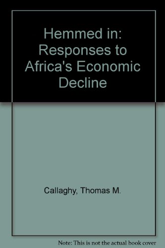 Stock image for Hemmed in: Responses to Africa's Economic Decline for sale by Trip Taylor Bookseller