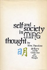 Beispielbild fr Self and Society in Ming Thought zum Verkauf von Better World Books: West