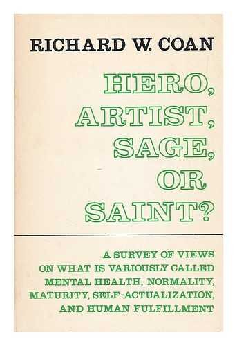 Beispielbild fr Hero, Artist, Sage, or Saint? zum Verkauf von Wonder Book