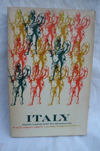 Stock image for Italy from Napoleon to Mussolini for sale by Better World Books