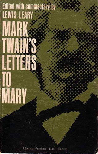 Imagen de archivo de Mark Twain's Letters to Mary a la venta por Wonder Book