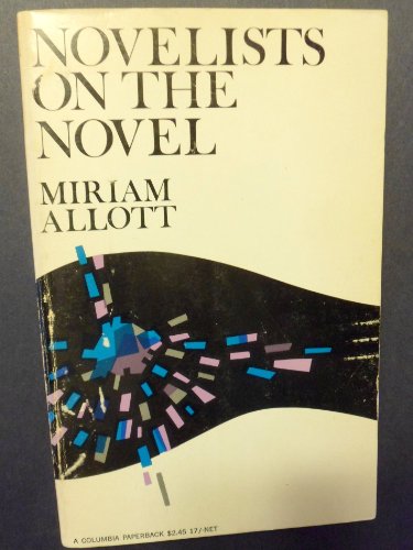 9780231085717: Allott: Novelist on the Novel (Paper)