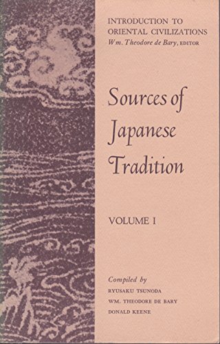 9780231086042: Sources of Japanese Tradition: 1600 to 2000 (Records of Civilization Sources & Study S)